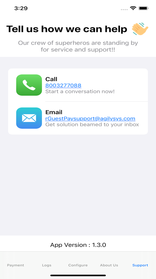 #6. Agilysys Pay FP (iOS) Podle: Agilysys NV, LLC