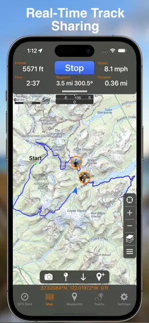 GPS Tracks screenshot 3