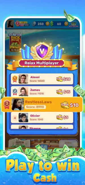 Solitaire Riches:Win Cash iPhone screenshot 3