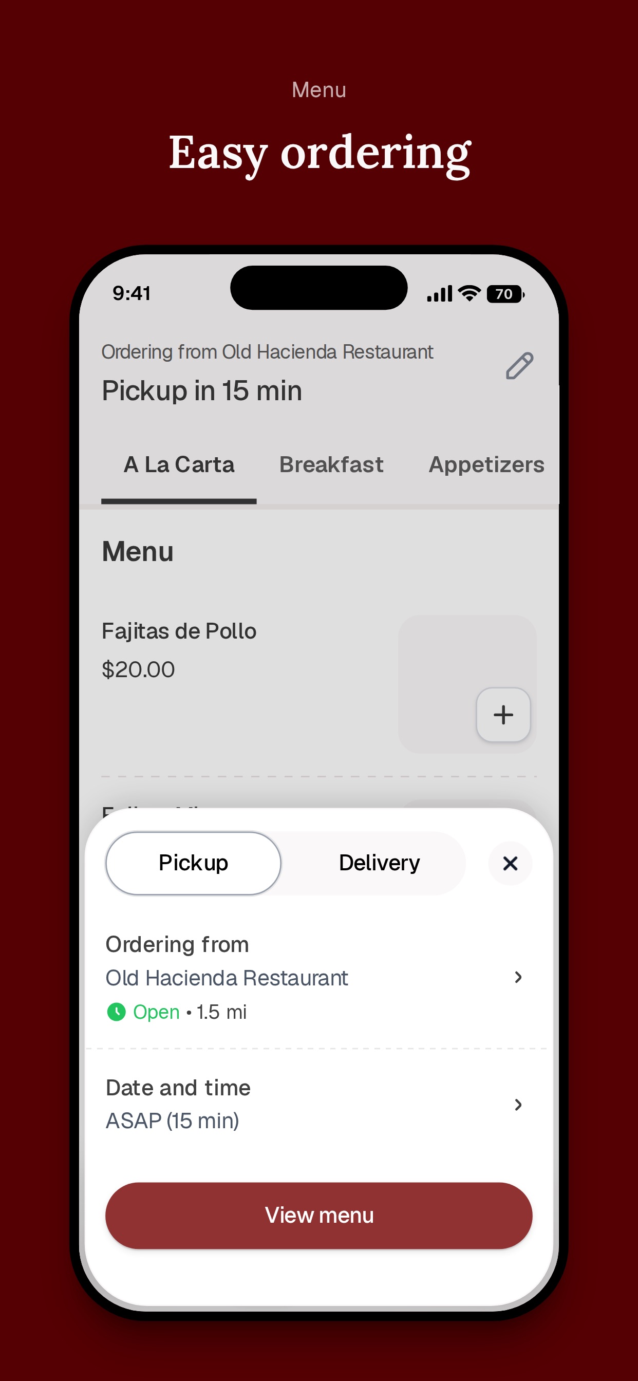 Screenshot 3 of Old Hacienda Restaurant