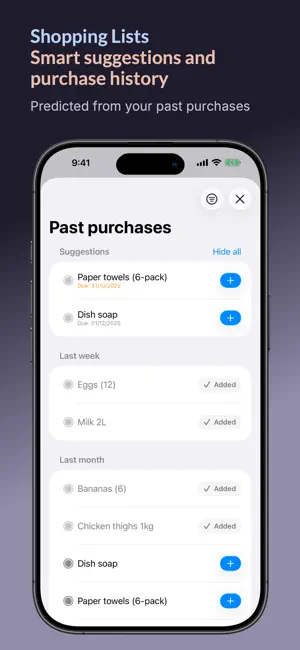 Shopping Lists: Grocery & more screenshot 3