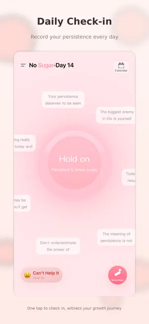 No Sugar Diary screenshot 2