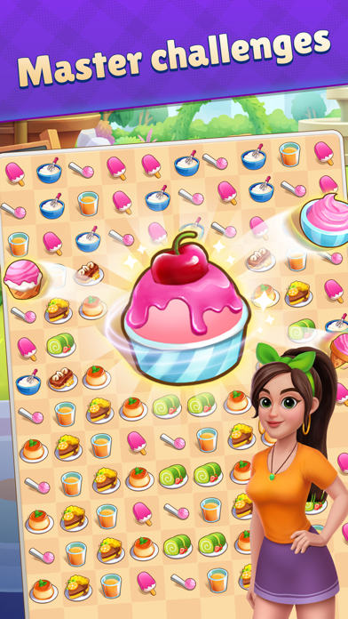 Merge Cafe: Cooking Theme Screenshot