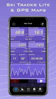 ski tracks lite & карты gps айфон картинки 1