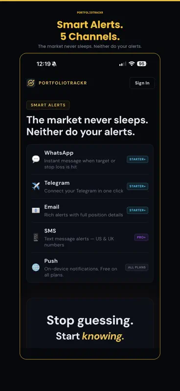 PortfolioTrackr: Stock Tracker screenshot 3 of 10