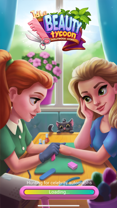 Beauty Tycoon: Hair Salon Game Screenshot