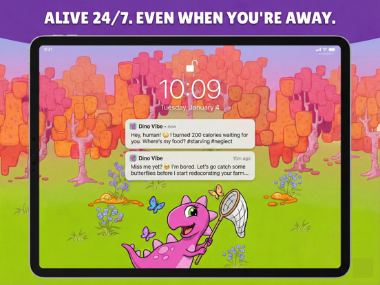Screenshot #5 pour Dino Vibe: Sassy Virtual Pet