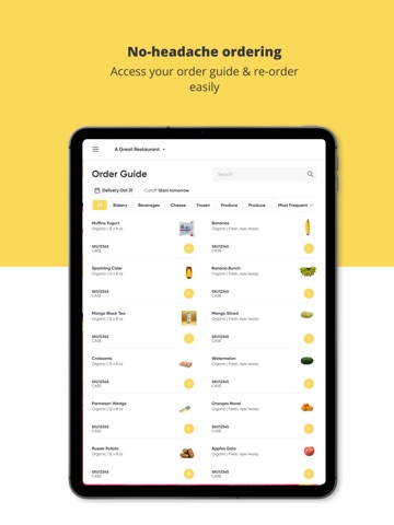 Syracuse Banana iPad screenshot