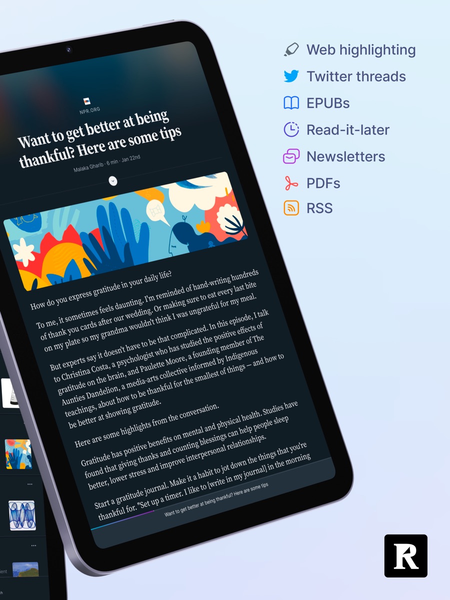 Readwise Reader screenshot 11