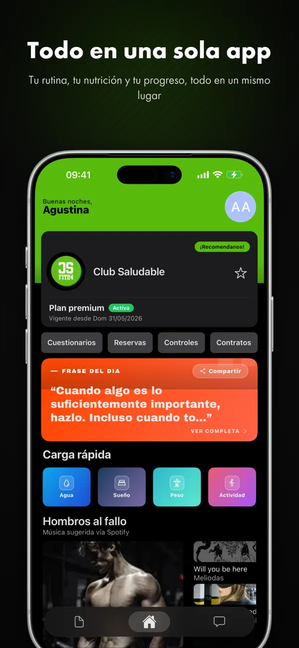 Screenshot #2 pour Club Saludable