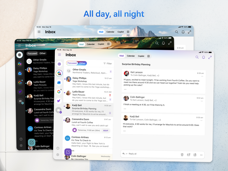 #2. Microsoft Outlook (iOS) di: Microsoft Corporation