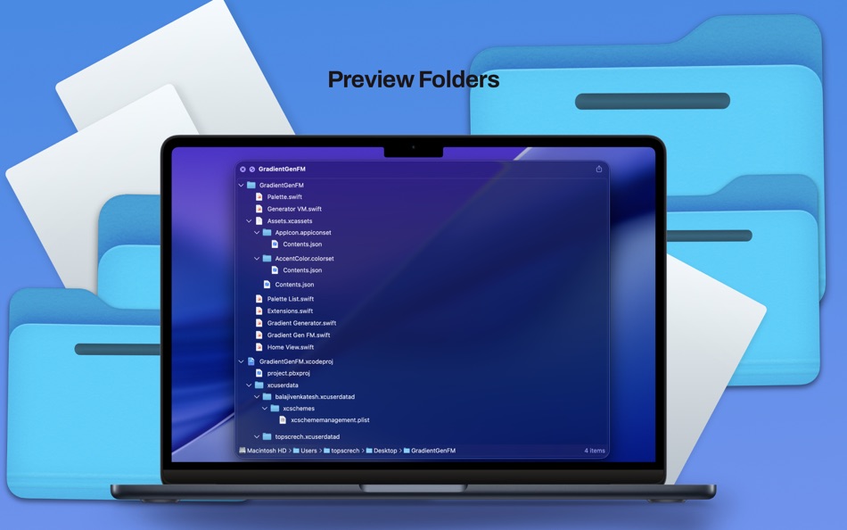 Preview Folders (macOS) 由: Sergei Saliukov Preview Folders (macOS) 由: Sergei Saliukov