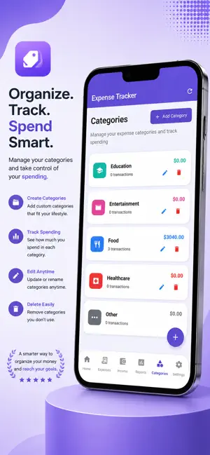 CashFlow Expense Tracker App screenshot 1