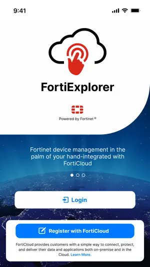 FortiExplorer Go screenshot 1