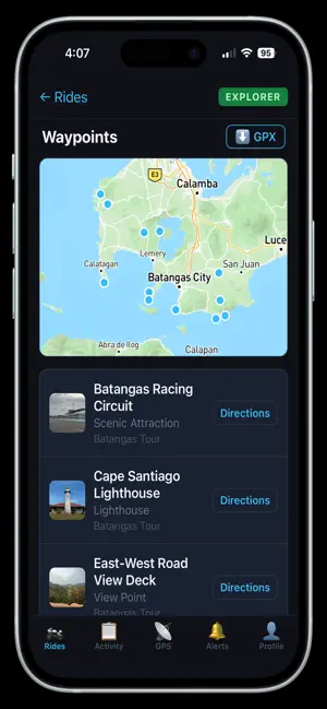 MotoTracker Rider screenshot 4