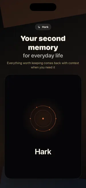 Hark - Capture & Remember screenshot 1