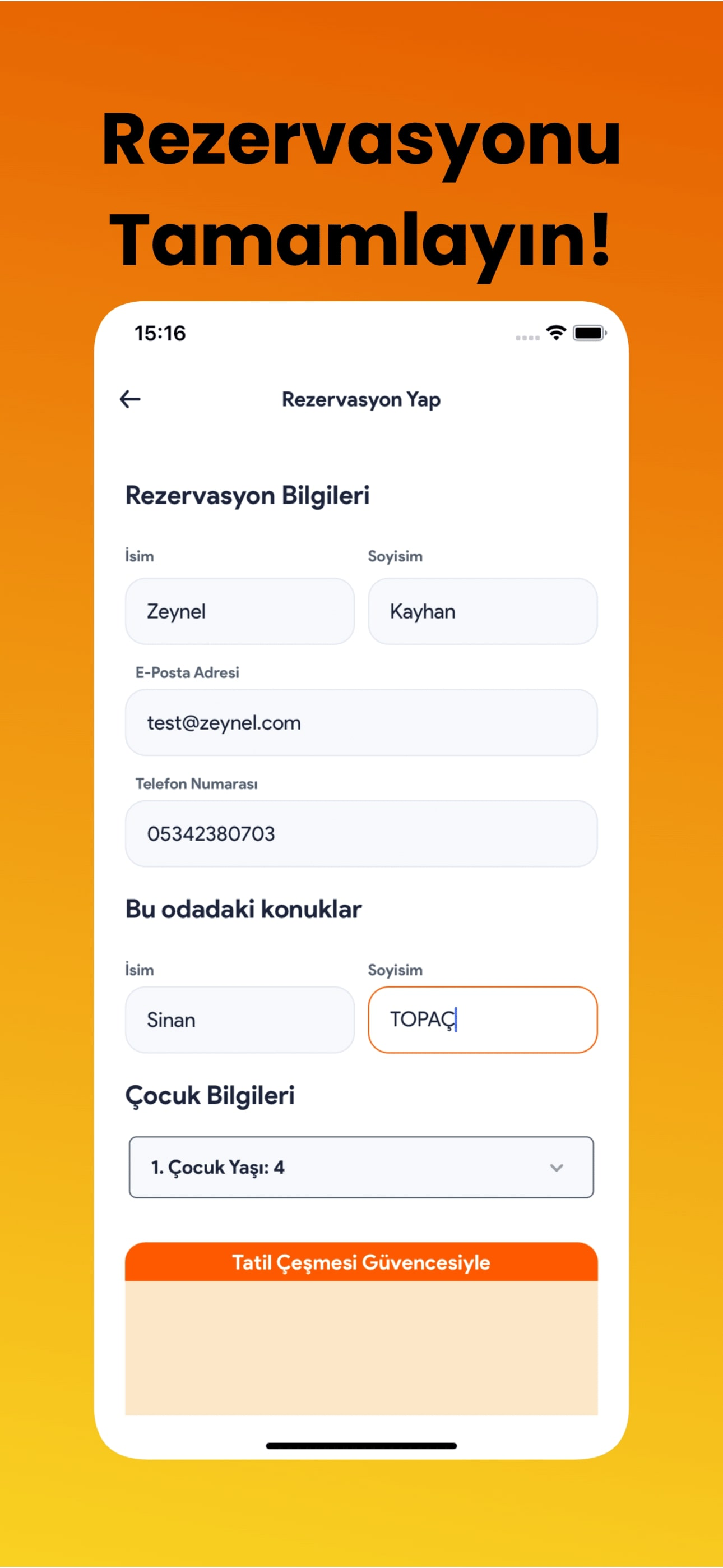 Tatil Çeşmesi