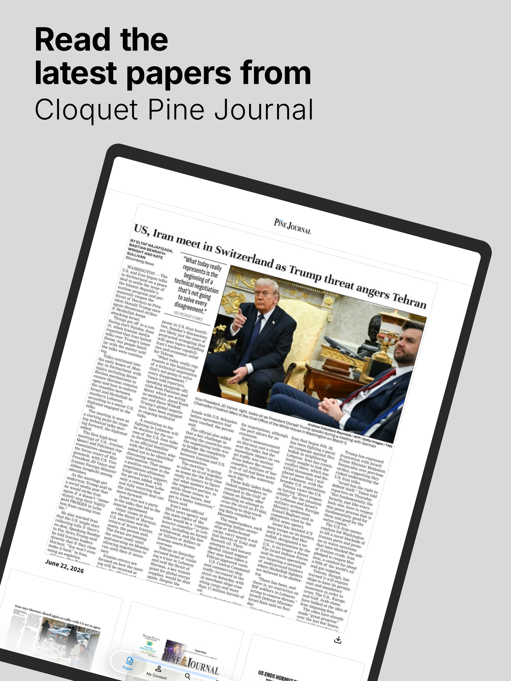 Cloquet Pine Journal E-paper screenshot 6