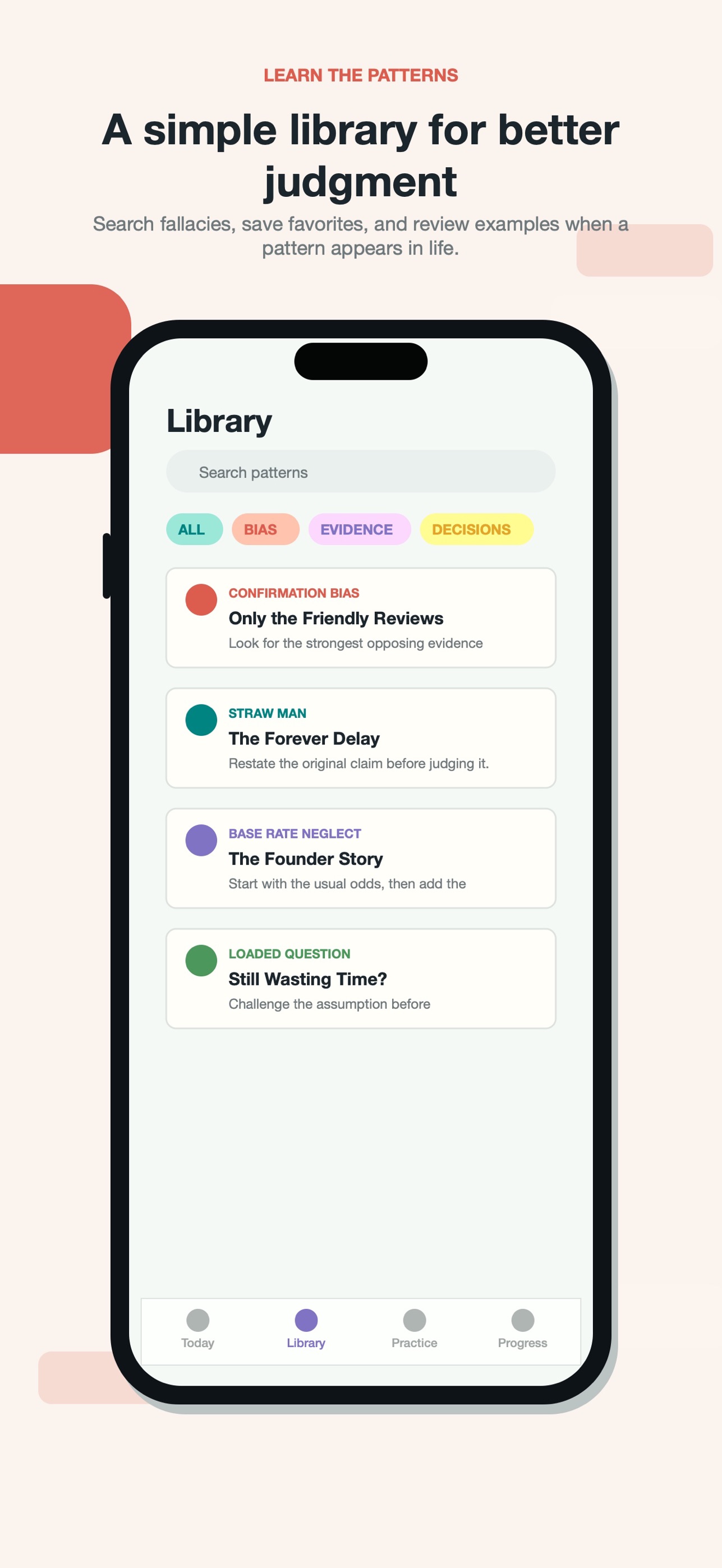 Screenshot 2 of CogniSift: Think Clearly