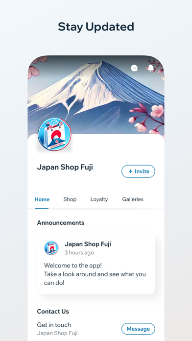 Screenshot #1 pour Japan Shop Fuji
