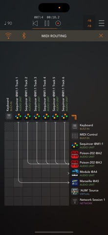 Sequincer：MIDI音序器 screenshot