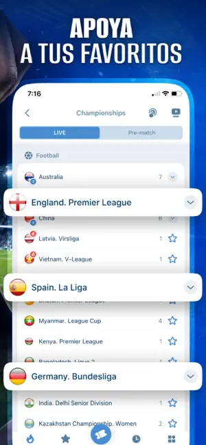 1xBet ⋆ Apuestas Deportivas iPhone screenshot 4