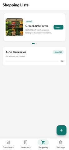 Kitchen Hub - Smart Pantry iPhone screenshot