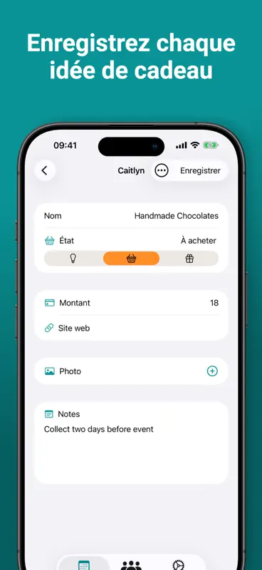 Liste Cadeaux : Suivi Budget screenshot 5 of 5