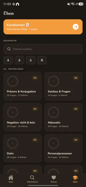 Deutschly - Learn German screenshot 1