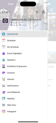 NSCA EVENTS Screenshot 2 of 3