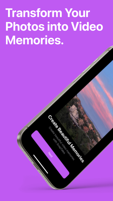 SnapTales - Photo Video Maker iPhone screenshot 1 - Photo & Video app