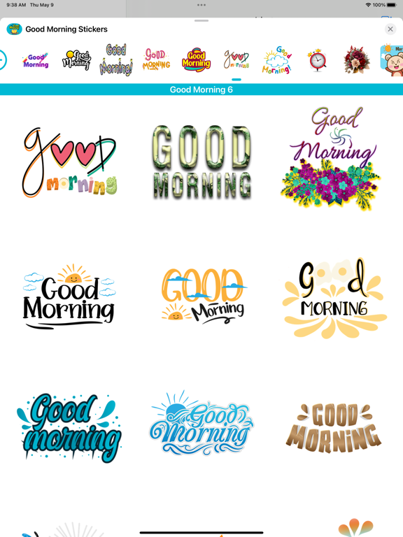 Screenshot #5 pour Animated Good Morning iSticker