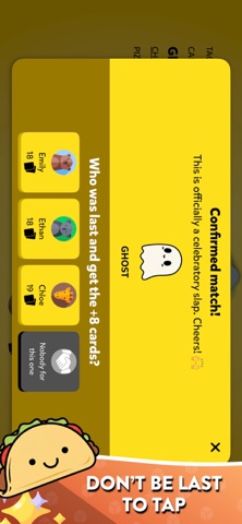 Taco Car Ghost Cheers Pizza iPhone screenshot