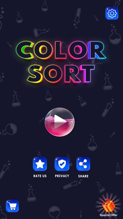 Water Sorting Color IQ Puzzle