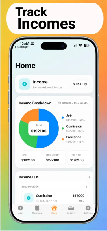 Expense Planner Buddy・Bilancio screenshot 6 of 9