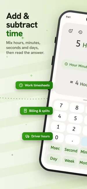 Time Calculator Cardamon screenshot 1