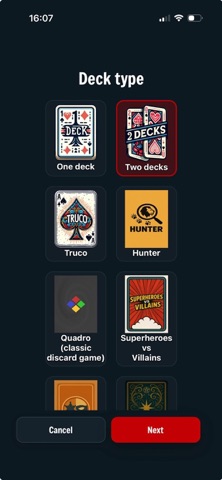 JustCardsApp! screenshot