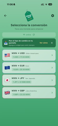 XChange Price screenshot