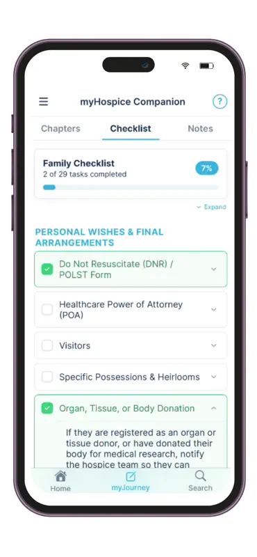 myHospice Companion screenshot 9 of 9