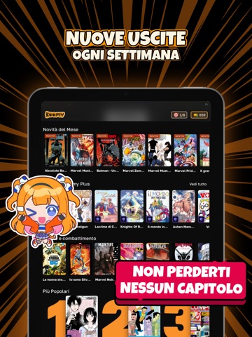 Koomy – Universo fumetti iPad screenshot 6
