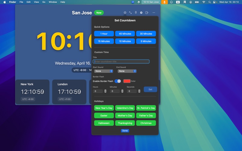 App screenshot