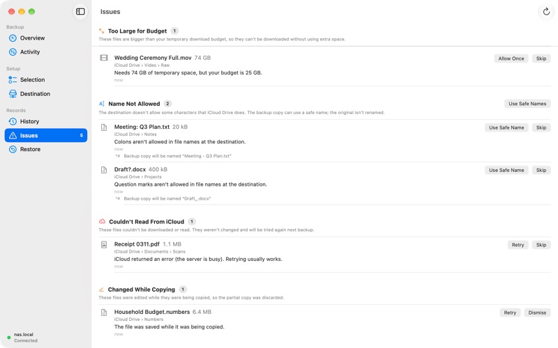 CloudBak screenshot 4