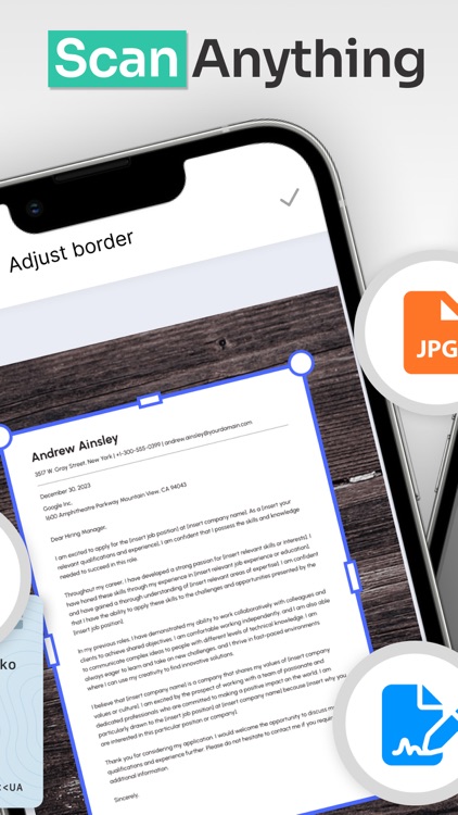 Convert Image to PDF :ScanLuxe