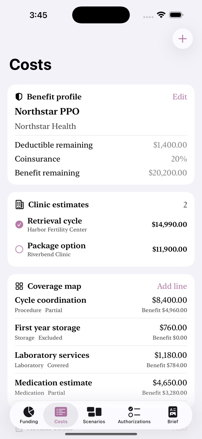 CycleFund screenshot 2