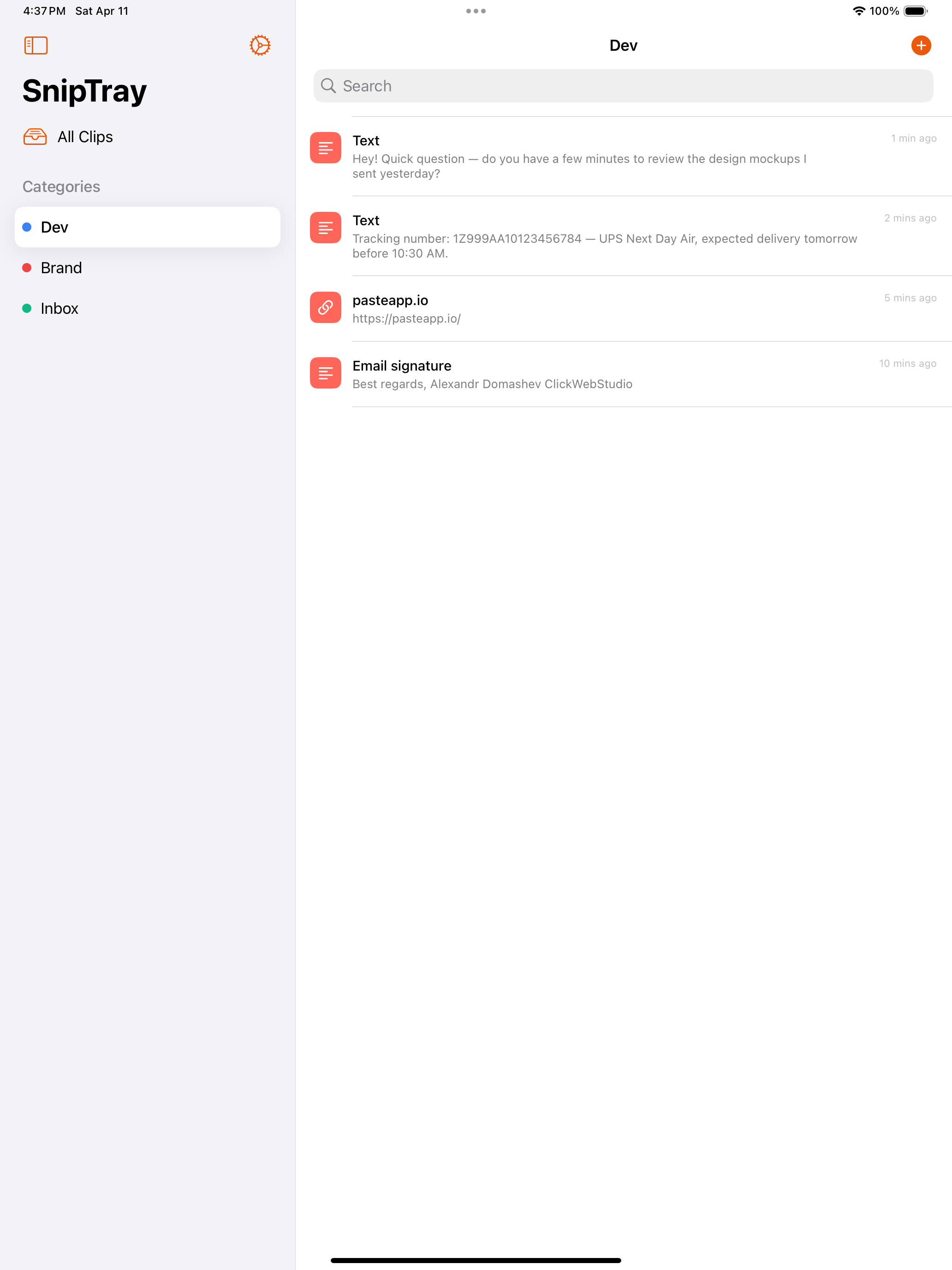 SnipTray – Clipboard Manager screenshot 15