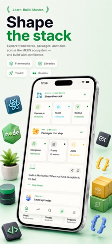 Learn MERN Stack: React & Node iPhone screenshot