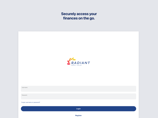 Screenshot #4 pour Radiant Credit Union