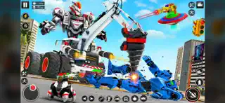 Dragon Robot FireFighter Truck - Screenshot 3