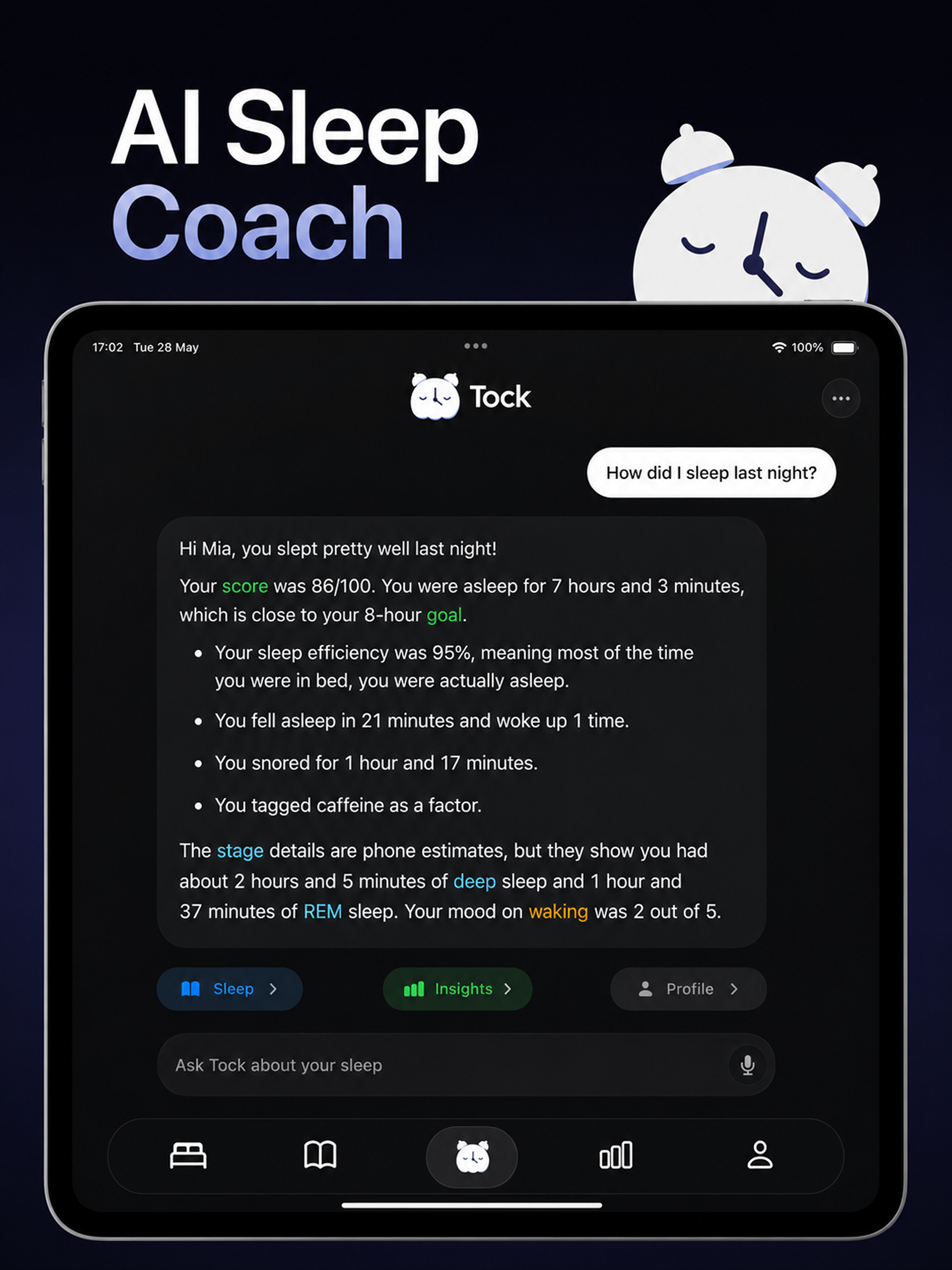 Tock - Alarm & Sleep Tracker screenshot 9