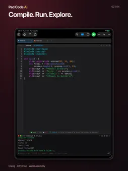 Pad Code AI: Code Editor & IDE screenshot 6